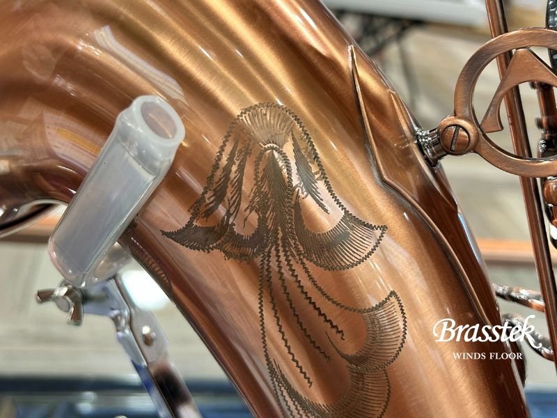 Tenor saxophone POWER BELL VINTAGE COPPER FINISH