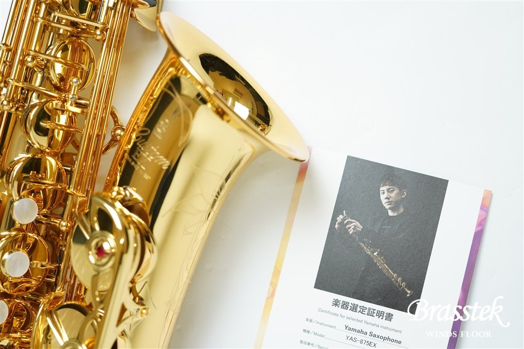 Alto Saxophone YAS-875EX 上野耕平選定品