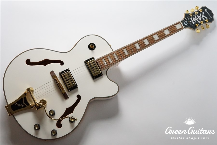 Epiphone Emperor Swingster Royale - Pearl White | Green Guitars 