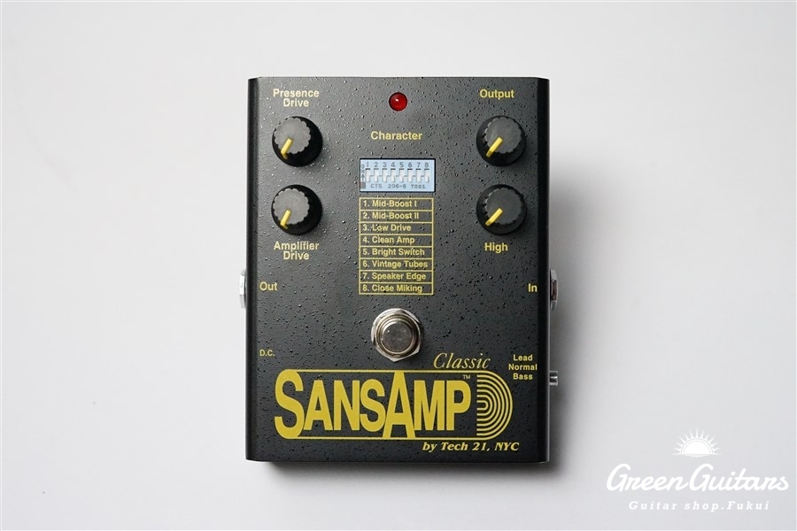 Tech 21 SA1 -SansAmp Classic- | Green Guitars Online Store