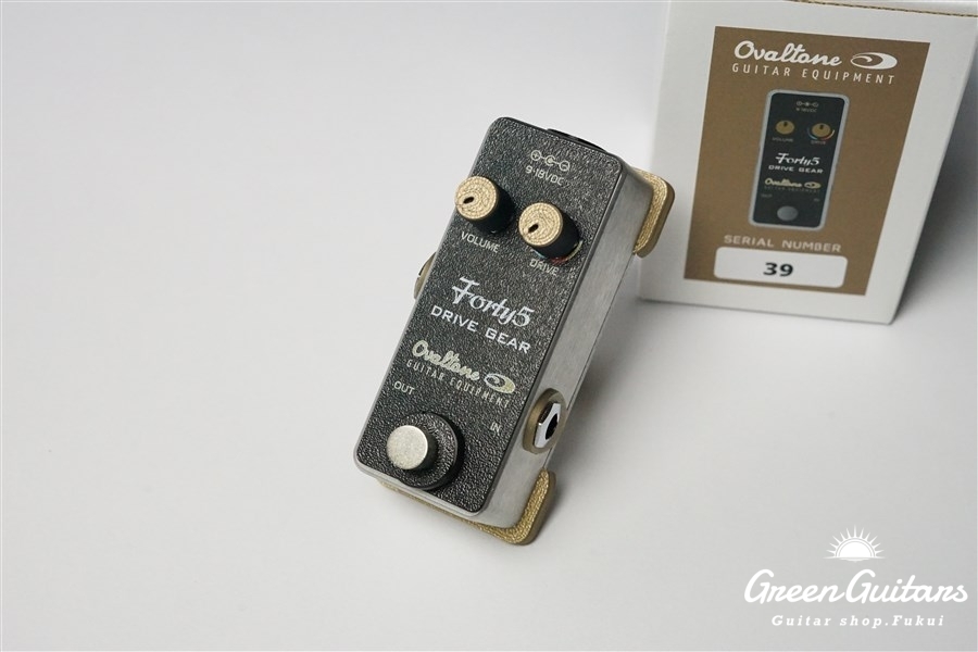 Ovaltone Forty 5 DRIVE GEAR #39 | Green Guitars Online Store