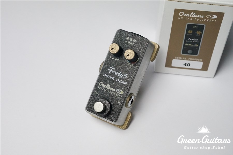 Ovaltone Forty 5 DRIVE GEAR #40 | Green Guitars Online Store