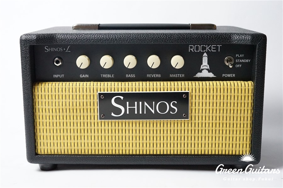 SHINOS Amplifier ROCKET HEAD【SHINOS & L】 6L6 - Black | Green
