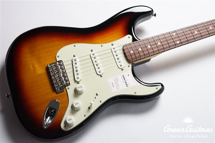 Fender hecho en Japón Heritage 60s Stratocaster De Palo De Rosa 3-color Sunburst 