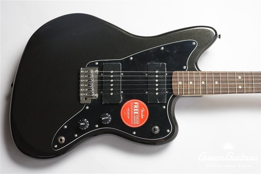 Squier by Fender FSR Affinity Series Jazzmaster - Metallic Black 