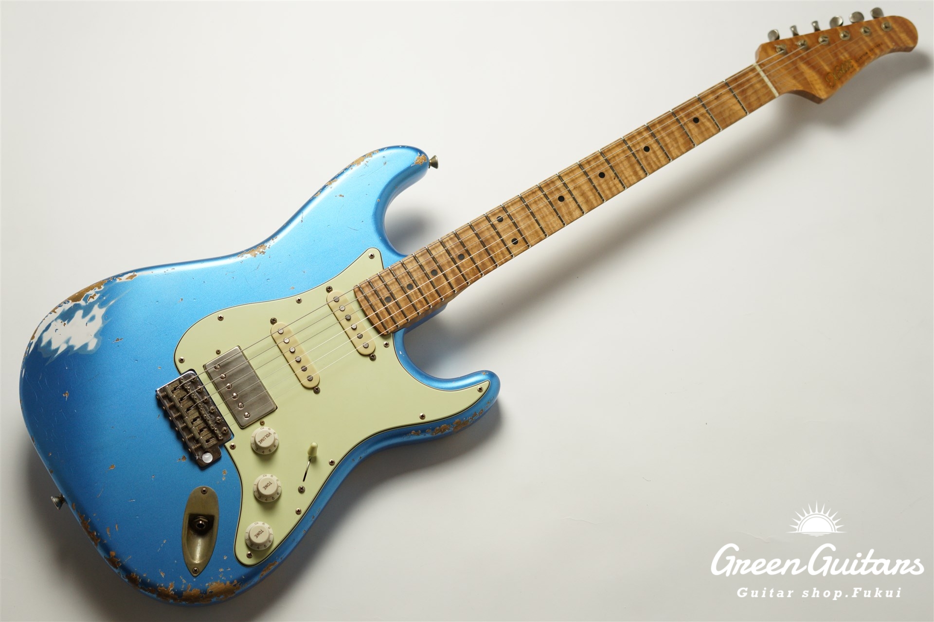 Xotic Xotic XSC-2 / Lake Placid Blue Heavy Aged | Green Guitars 