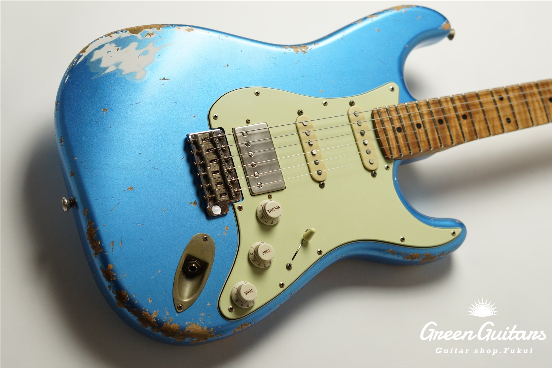 Xotic Xotic XSC-2 / Lake Placid Blue Heavy Aged | Green Guitars 