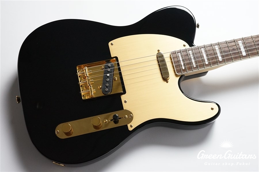Squier by Fender 40th Anniversary Telecaster Gold Edition - Black ...