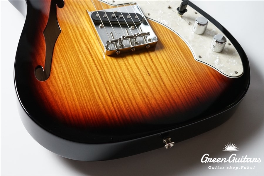 Fender　Green　Sunburst　Telecaster　Vintera　Online　II　Thinline　60s　3-Color　Guitars　Store