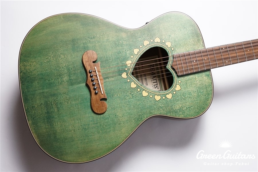 キタミ Xotic/XTC-1 Seafoam Green over Aztec Gold Heavy Aged Alder