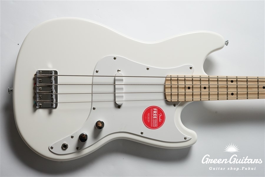 Squier by Fender Squier Sonic Bronco Bass - Arctic White | Green