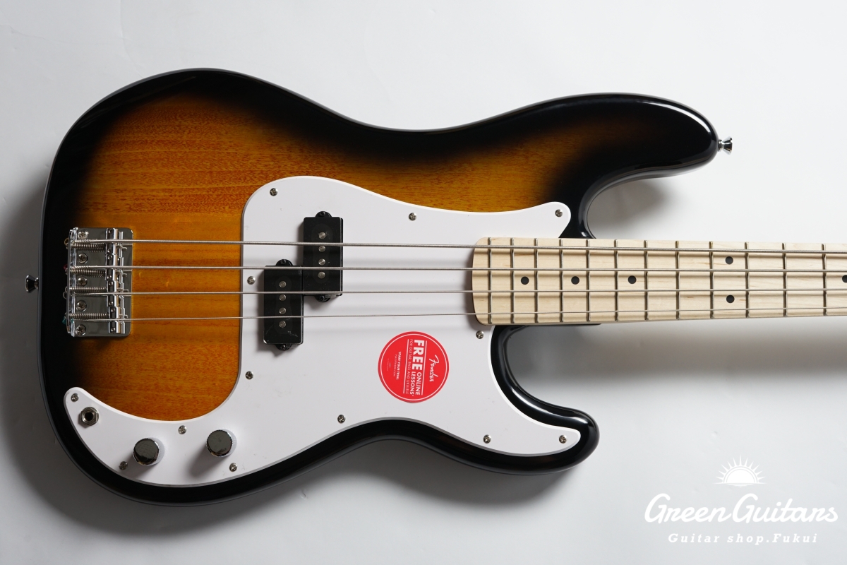 Squier Precision Bass 改造多数！ Squier by Fender Squier Sonic Precision Bass - 2-Color Sunburst