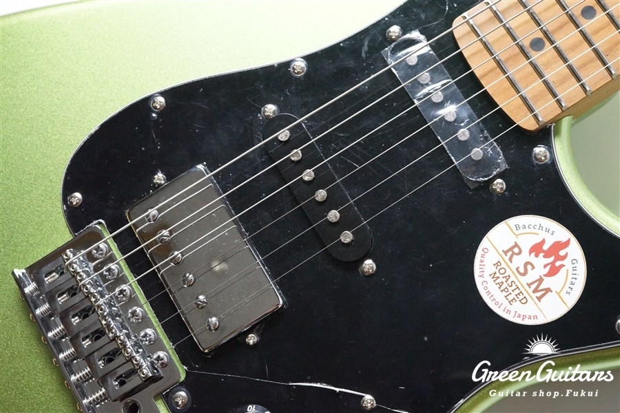 Bacchus GS-2DX RSM/M - French Green Metallic | Green Guitars