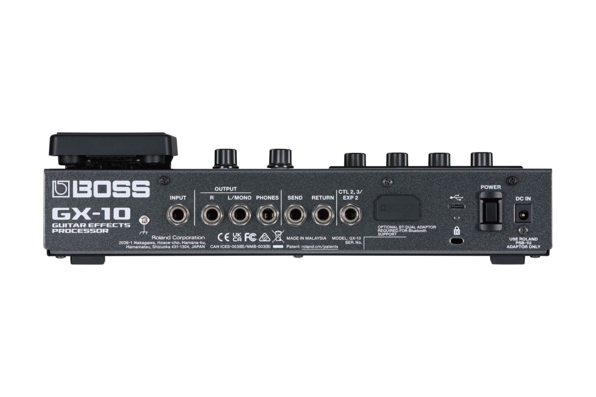 ほぼ未使用BOSS GX-10 ギターマルチエフェクタープロセッサー 甘い GX10