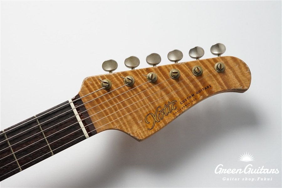 Xotic XSC-2 - Olympic White over Lake Placid Blue / Heavy Aged