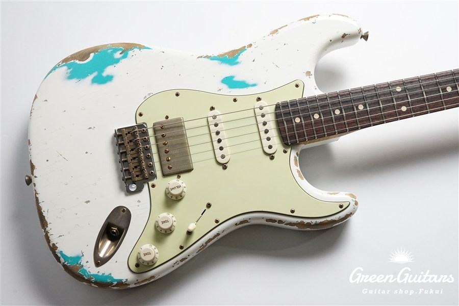 XSC-2 - Olympic White over Seafoam Green / Heavy Aged / Alder