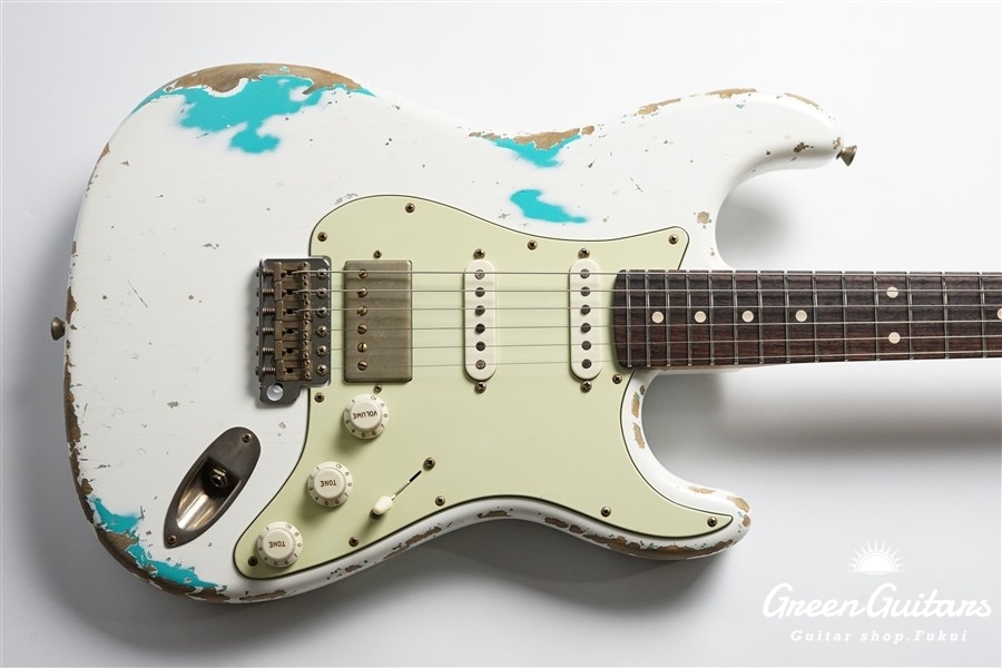 XSC-2 - Olympic White over Seafoam Green / Heavy Aged / Alder