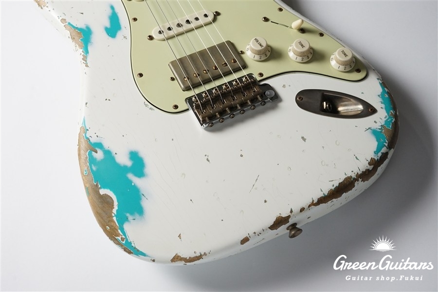 XSC-2 - Olympic White over Seafoam Green / Heavy Aged / Alder