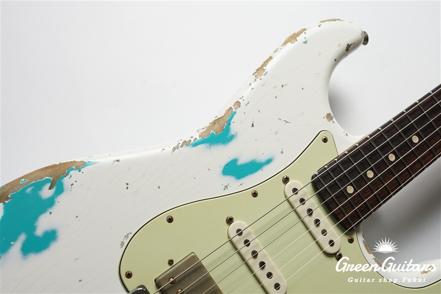 XSC-2 - Olympic White over Seafoam Green / Heavy Aged / Alder