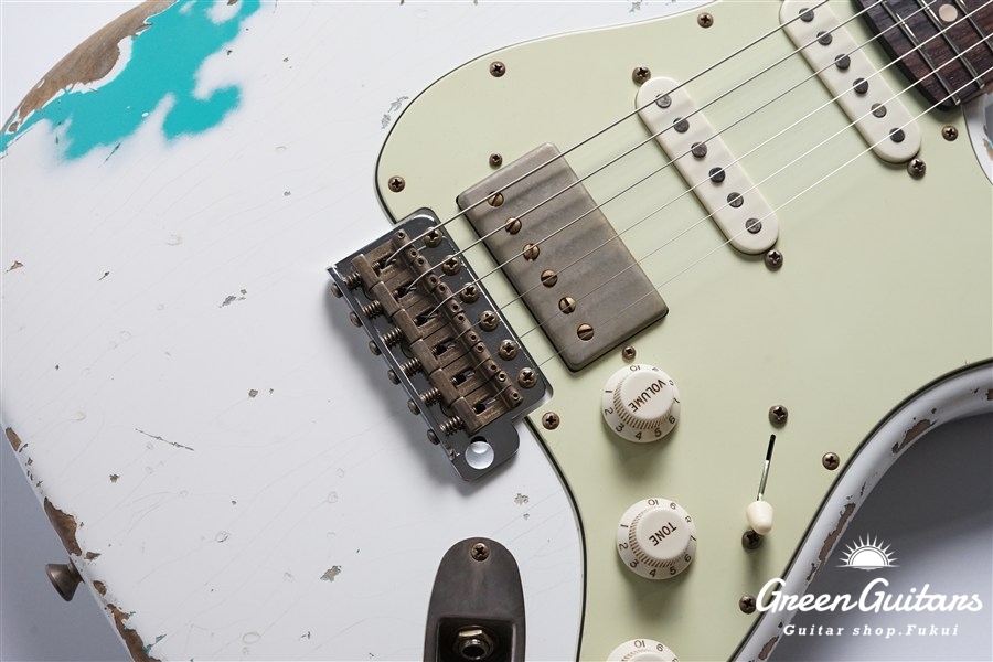 XSC-2 - Olympic White over Seafoam Green / Heavy Aged / Alder