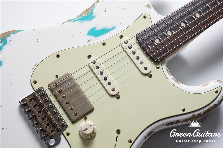 XSC-2 - Olympic White over Seafoam Green / Heavy Aged / Alder