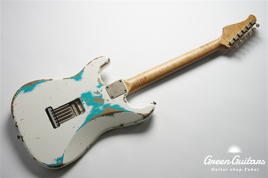 XSC-2 - Olympic White over Seafoam Green / Heavy Aged / Alder