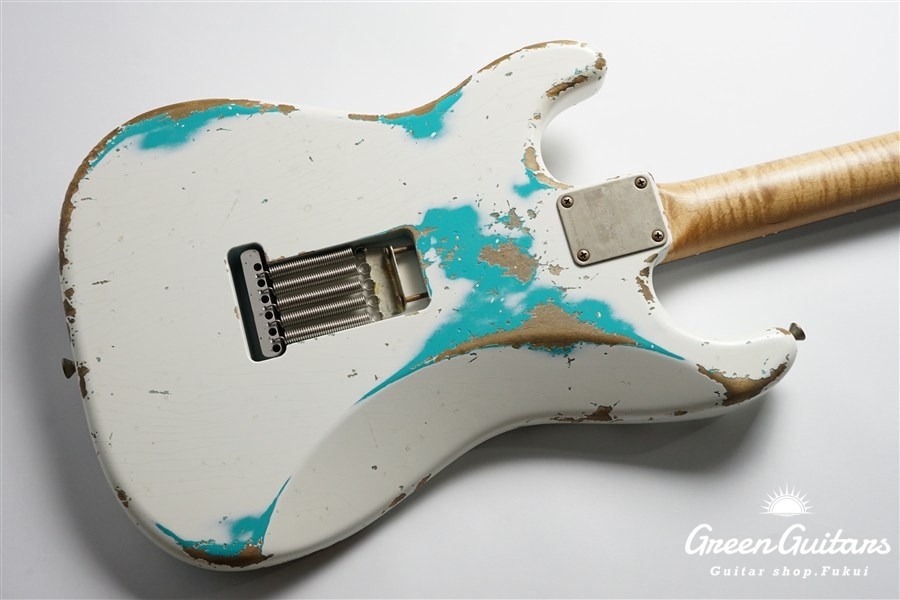 XSC-2 - Olympic White over Seafoam Green / Heavy Aged / Alder