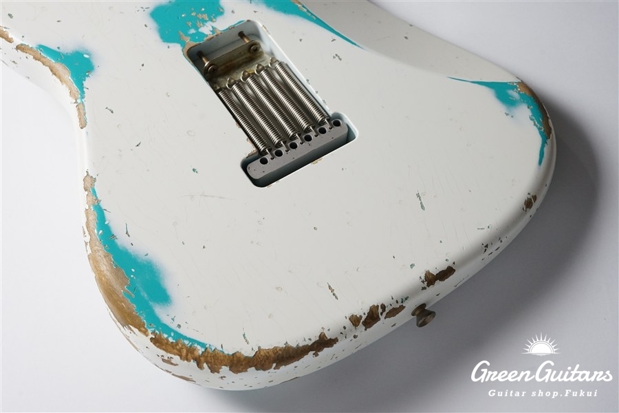XSC-2 - Olympic White over Seafoam Green / Heavy Aged / Alder