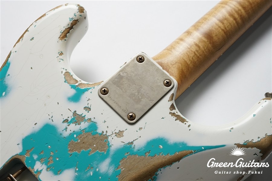 XSC-2 - Olympic White over Seafoam Green / Heavy Aged / Alder