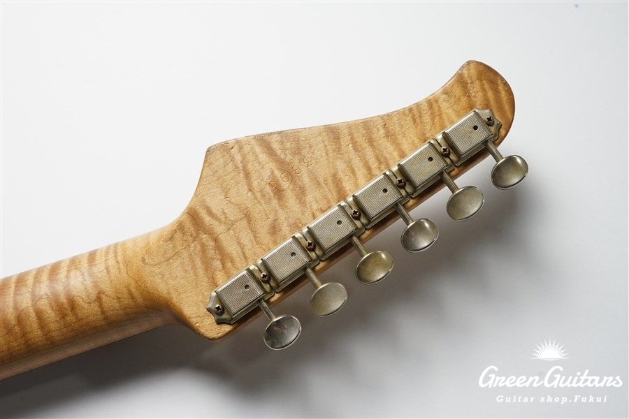 XSC-2 - Black over 3 Tone Burst / Heavy Aged / Alder