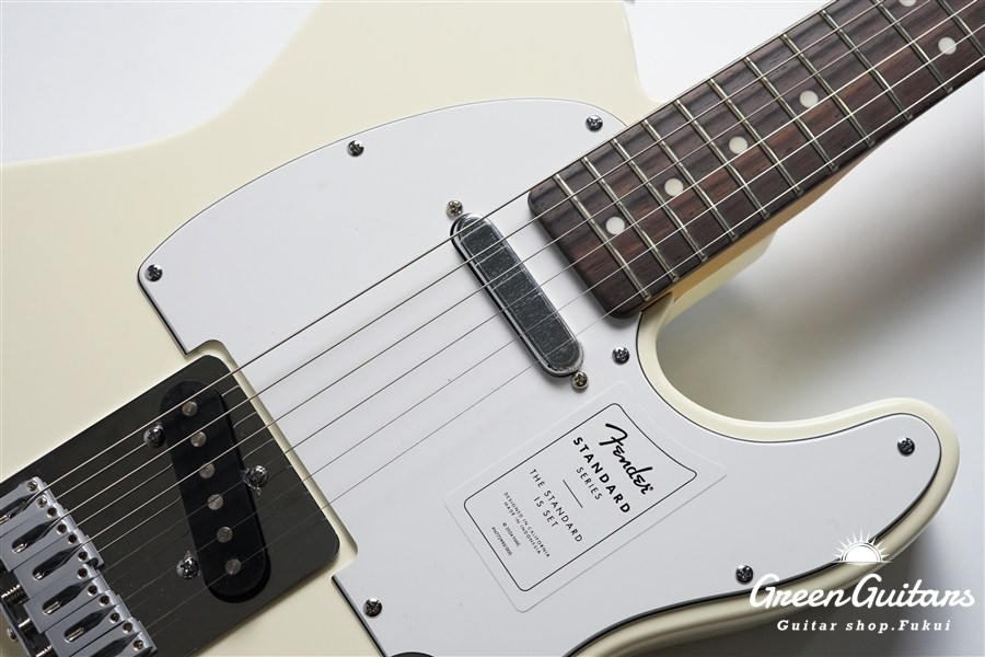 Fender Standard Series エレキギター アイボリー Fender Standard Telecaster - Olympic White | Green Guitars Online