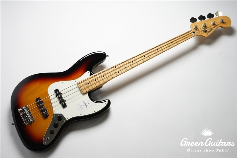 Fender Made in Japan Hybrid II Jazz Bass - 3-Color Sunburst