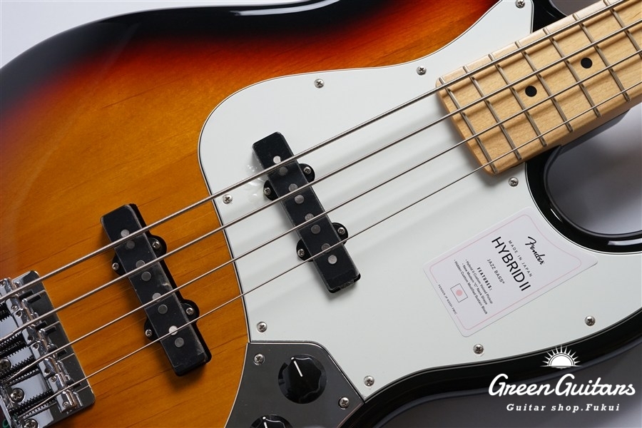 Fender Made in Japan Hybrid II Jazz Bass - 3-Color Sunburst