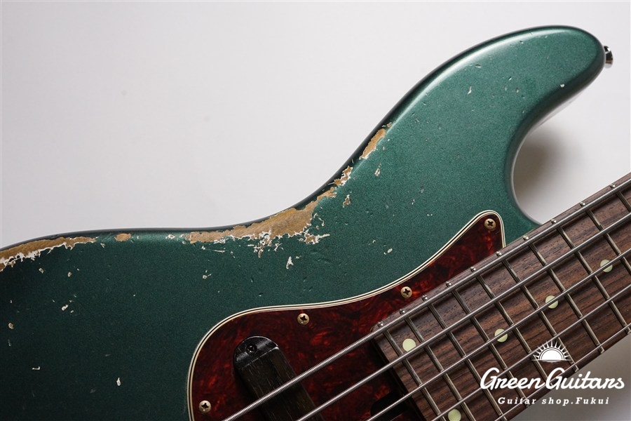 Xotic XJ-1T 24F 5st - Dark Sherwood Green / Heavy Aged / Alder / R