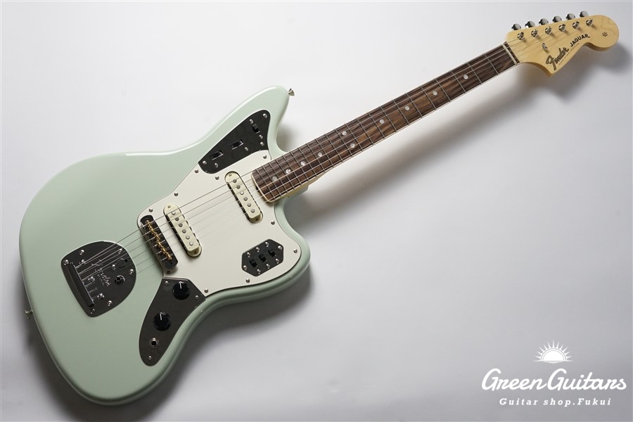 Fender Moeka Shiotsuka Jaguar moni - Aged Sonic Blue | Green