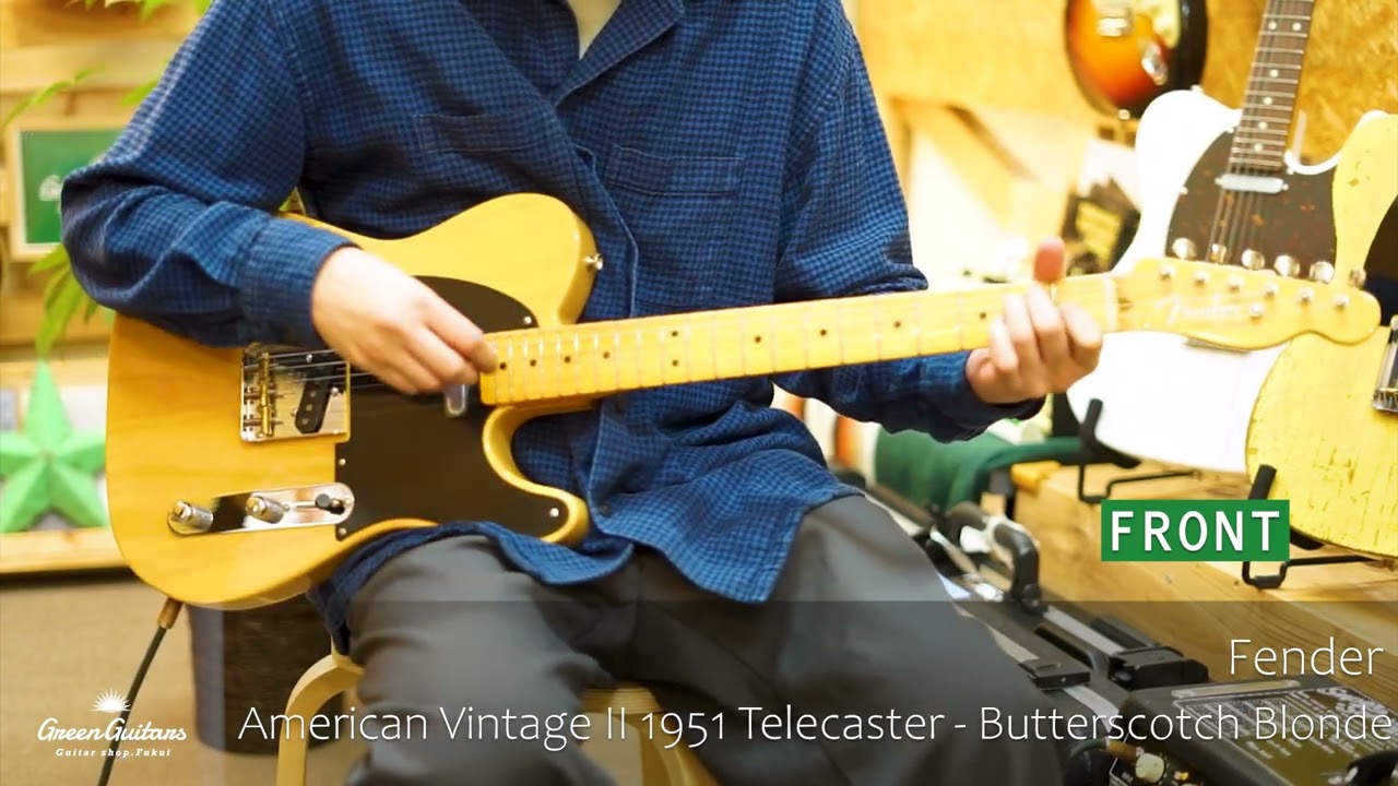 American Vintage II 1951 Telecaster - Butterscotch Blonde