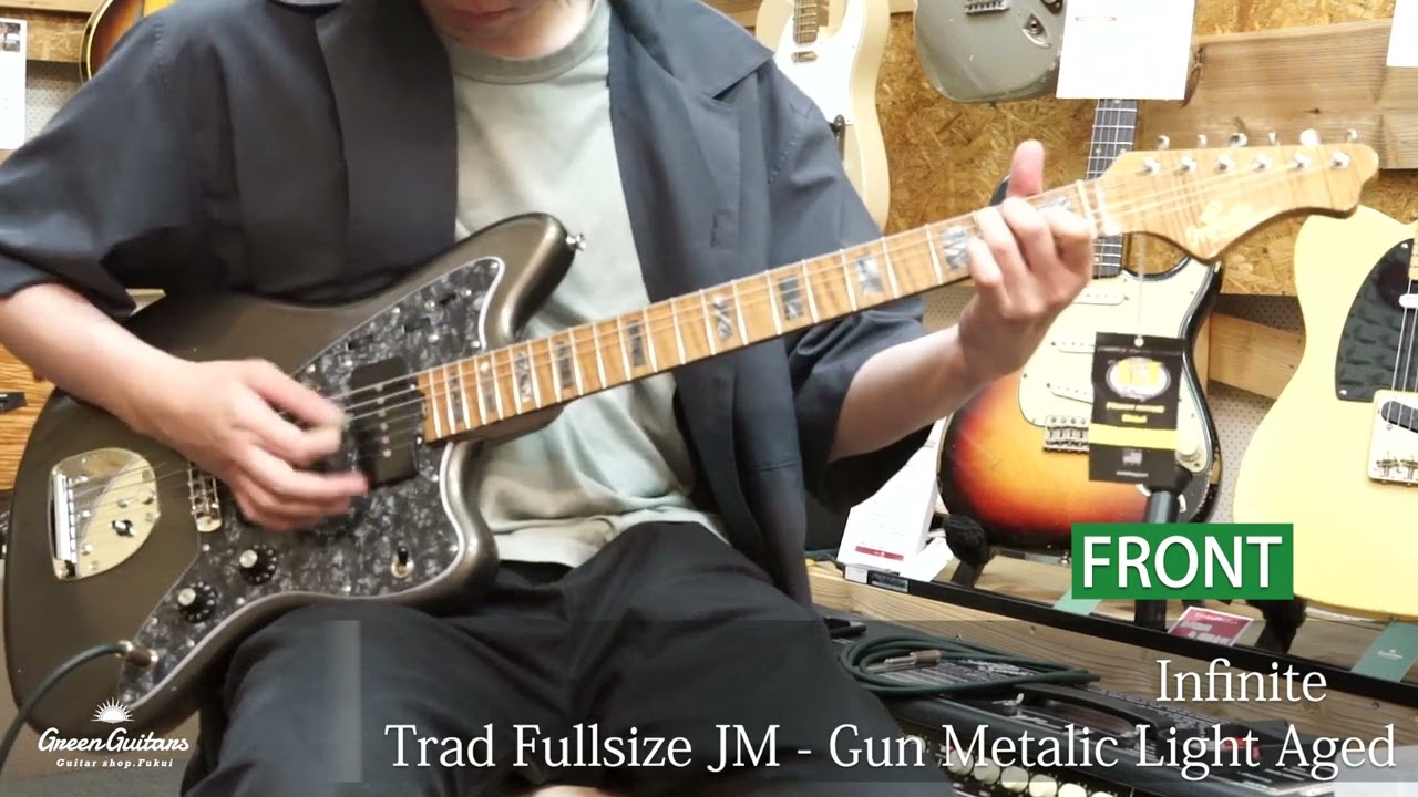 Trad Fullsize JM - Gun Metalic Light Aged