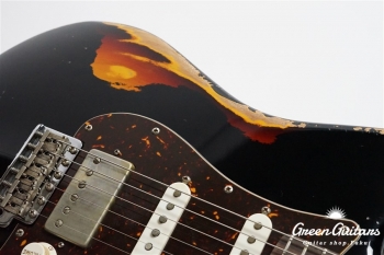 XSC-2 - Black over3TB (Lacquer) / Heavy Aged #1716