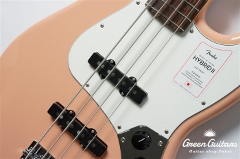 2021 Collection Made in Japan Hybrid II Jazz Bass - Flamingo Pink【JGF】