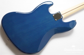 2021 Collection Made in Japan Hybrid II Jazz Bass - Indigo Trans