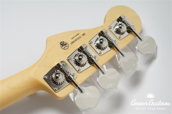 2021 Collection Made in Japan Hybrid II Jazz Bass - Indigo Trans