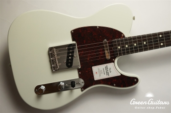 2021 Collection Made in Japan Traditional 60s Telecaster Roasted Neck - Olympic White