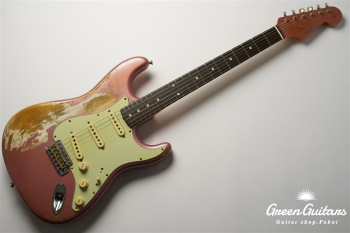 MBS 1961 Stratocaster Ultimate Relic Masterbuilt by Paul Waller - Burgundy Mist Metallic-MH