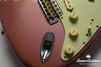 MBS 1961 Stratocaster Ultimate Relic Masterbuilt by Paul Waller - Burgundy Mist Metallic-MH