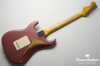 MBS 1961 Stratocaster Ultimate Relic Masterbuilt by Paul Waller - Burgundy Mist Metallic-MH