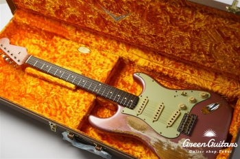 MBS 1961 Stratocaster Ultimate Relic Masterbuilt by Paul Waller - Burgundy Mist Metallic-MH