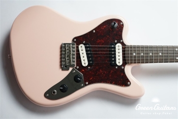 Squier by Fender Paranormal Super-Sonic - Shell Pink | Green