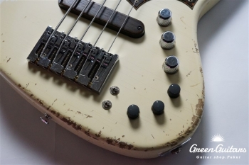 XJ-1T 5st - Vintage White Heavy Aged / Alder / R / MH #2511