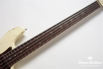 XJ-1T 5st - Vintage White Heavy Aged / Alder / R / MH #2511