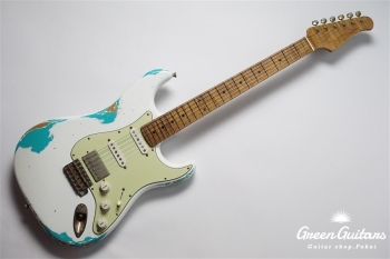 XSC-2 - Olympic White over Seafoam Green / Heavy Aged / Alder / RM-RM #2602
